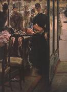 James Tissot La Demoiselle de Magasin (The Shop Girl) (nn01) oil painting picture wholesale